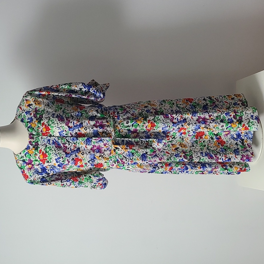 Vintage Ditsy Floral Dress (M/L)